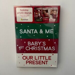 Baby Holiday Photo Stands Baby’s 1st Christmas and 2 more | Pearhead